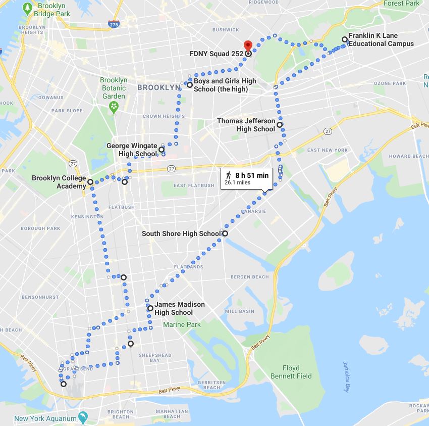 Week 47 route